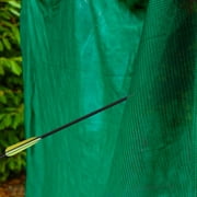Archery Backstop Nets - Green [10ft x 10ft]  High-quality netting made from close mesh knitted HTTP with backstop system, perfect for protecting archers & spectators in practice or tournament.