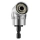 thumbnail image 2 of 105 Degree Right Angle Drill Adapter Flexible Shaft Extension 105 Degrees 1/4 Inch Extension Hex Dri, 2 of 5