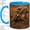 Blue, variant on Rodeo Horse Rider Accent Mug, 11oz Ceramic Coffee Cup for Horse Fans