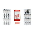 thumbnail image 3 of IMPRESS Design Press On Nails , Halloween, No Glue Needed, Black, Medium Almond Shape, 30 Count, 3 of 10