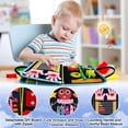 thumbnail image 4 of Juguete Montessori Gomzo de Busy Board de 1 a 4 años con alfabeto, 4 of 7