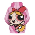 thumbnail image 3 of The Powerpuff Girls Unisex Sweatshirts Loose Pullover Sweater Hooded Hoodie 3D Printing Jacket Winter Fall Clothes 2XL, 3 of 7