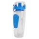 thumbnail image 2 of Botella de agua con infusor de frutas, agarre antideslizante, tapa abatible, botellas de agua infundidas para mujeres y hombres, botella de infusión de agua a prueba de fugas, azul, 2 of 10