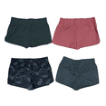 thumbnail image 3 of Velocity Women's Tru-Dry Stretch Double Layered Woven Athletic Shorts (Rustic Scarlet, L), 3 of 3