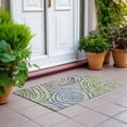thumbnail image 6 of Addison Rugs Chantille Indoor/Outdoor Transitional Swirls Beige Washable Rectangle Rug, 1'8" x 2'6", 6 of 6