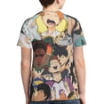 thumbnail image 2 of Haikyuu Characters Teen T-Shirt Crewneck Short Sleeve Double-Sided Print Summer Tee Shirts Top For Youth Boys Girls Children Small, 2 of 7