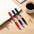 thumbnail image 1 of Yrmaups 3Pcs Push Button Gel Pen For Study, 0.5mm Fine Tip Retractable Ink Pen, Smooth Writing Ballpoint With Soft Grip For Exam, Office, Note Taking, 1 of 9