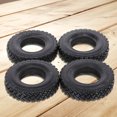 thumbnail image 4 of Neumáticos RC Juego 4 Uds Goma para Coche Tamiya Tractor Truck 1:14, 4 of 9