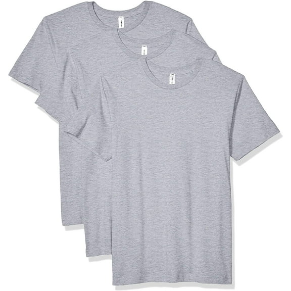 Aquaguard Men's Cotton Crewneck Heavyweight T-Shirt Shortsleeve- 3 Pack