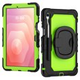 thumbnail image 2 of ELEHOLD Rugged Case for Samsung Galaxy Tab S11 2025,11-inch, Three-Layer Protection with Screen Protector Portable Folding Handle Grip 360° Rotating Kickstand Bracket Shockproof Cover,B, 2 of 8