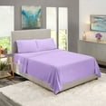 thumbnail image 2 of Nestl Queen Sheets Set, Instantly Soft, 4 Piece Sheets Queen Set, Luxury Soft Microfiber Queen Size Bed Sheets Set, Lavender Dream, 2 of 9