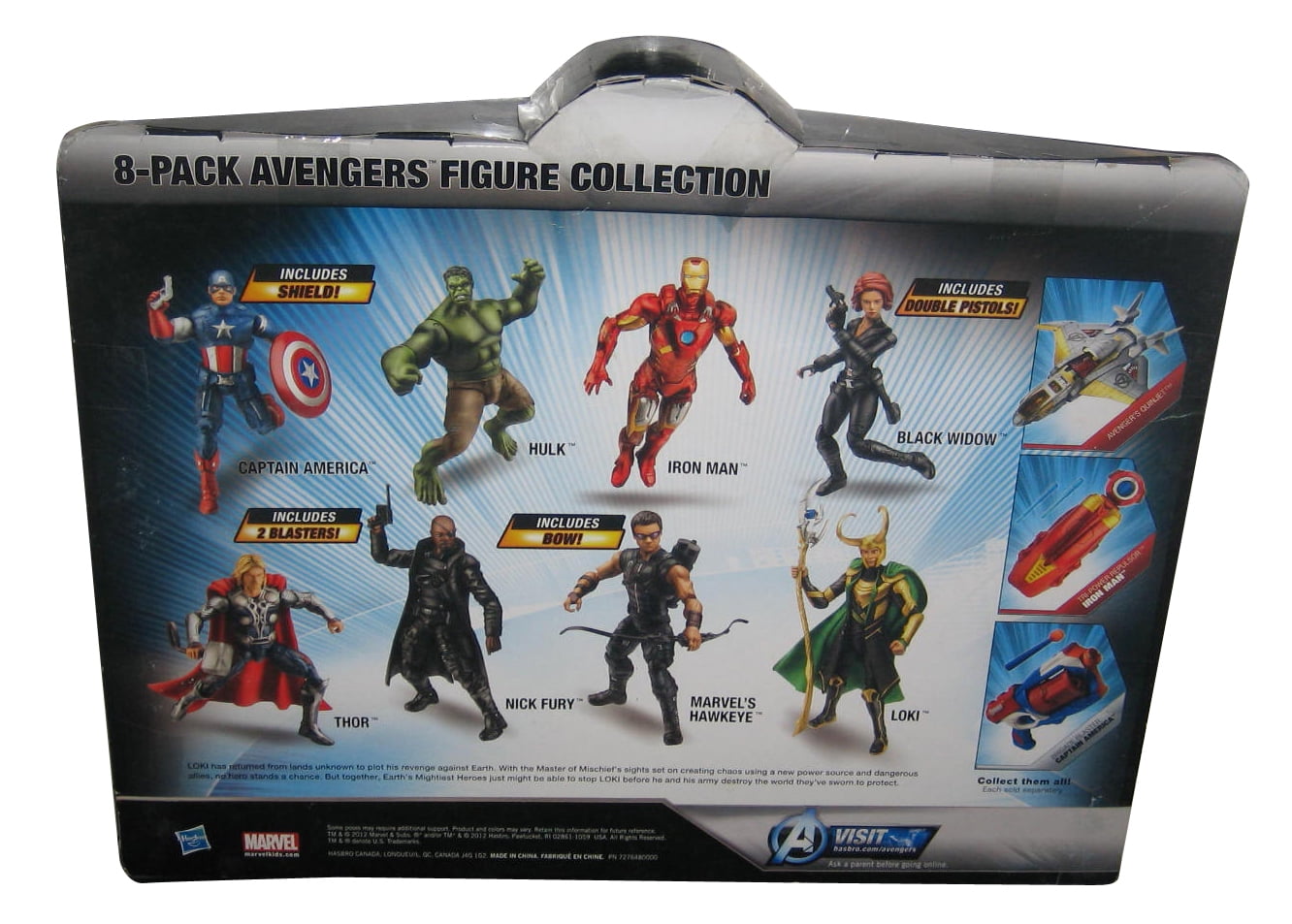 avengers action figures set of 8