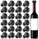 thumbnail image 2 of 24 tapones de vino resellables con bomba de vacío, tapones de vacío para vino, conservadores de vino reutilizables, 2 of 5