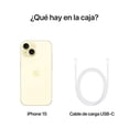 thumbnail image 4 of iPhone 15 Apple 256GB Amarillo Telcel, 4 of 4
