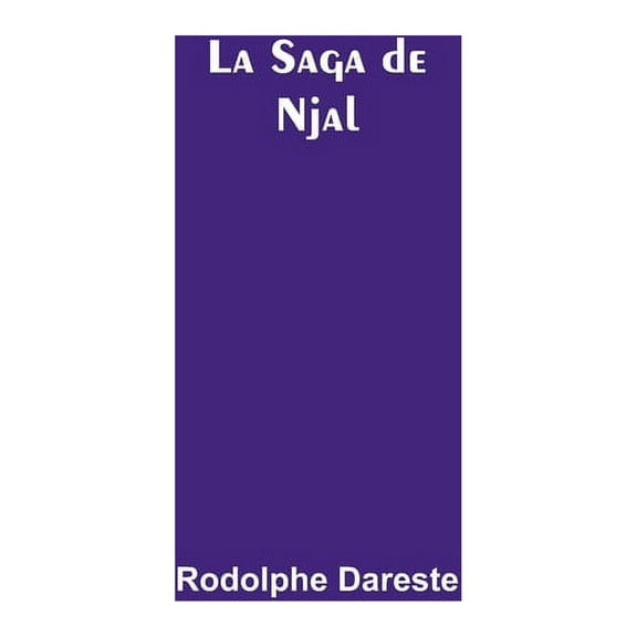 La Saga de Njal, (Paperback)