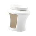 thumbnail image 2 of veasfak Ceramic Essential Oil Burner Essential Oil Diffuser for Living Room SPA White, 2 of 9