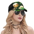 thumbnail image 5 of Disketp St Patrick's Day10 Print Trucker Hat Men Women - Mesh Baseball SnapBack Cap, 5 of 7