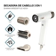 thumbnail image 3 of Secadora de cabello Shark SpeedStyle Blanco IQ 2 en 1 secado rápido sin daño por calor, 3 of 4