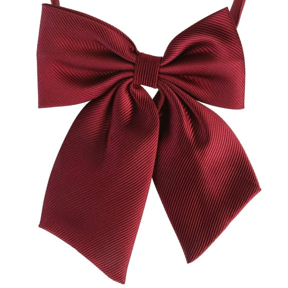 AURARMLET Red Pre-Tied Bow Tie for Men Adjustable Strap Formal Wedding Party Accessory Style