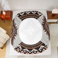 thumbnail image 5 of Manfei Hippie Aztec Twin Sheet Sets 3pcs for Female Men,Bohemian Abstract Geometric Twin Fitted Sheet Microfiber,Exotic Style Breathable Flat Sheet,Super Cozy Room Decor, 5 of 7