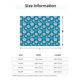 thumbnail image 5 of Fotbe Daisies Flowers Manta de Franela con Estampado, Manta Ultrasuave para Cama, Sofá, Auto, Hipoalergénica y Antibolitas-50"x40", 5 of 6