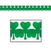 12 Foot Irish Green Shamrock Garland Hanging Wall Decoration Decal