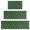 Green Christmas Tree, variant on Light Blue Christmas House and Tree Pattern Kitchen Rugs Sets Of 3,Kitchen Runner Rugs Non Skid Washable,Decorative Kitchen Floor Mats for Kitchen,Sink,Laundry,17"x30" 17"x47" 17"x59"