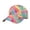 AA Orange, variant on Unisex Tie Dye Printed Baseball Cap Colorful Sun Visor Adjustable Retro Trucker Hat Summer Casual