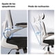 thumbnail image 3 of Silla Ejecutiva Vidita Ergonómica para Oficina y Gamer con Soporte Lumbar de 150 kg, 3 of 8