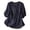 Navy, variant on Women'S Athletic Shirts & Tees Embroidered Floral Vine Ethnic 3/4 Cuffed Sleeve Crop Tank Tops for Women,Green,L