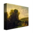 thumbnail image 3 of Trademark Fine Art "The Thames at Weybridge" Canvas Wall Art by Joseph Turner, 3 of 3