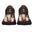 thumbnail image 4 of Halloween Unicorn American flag US Shoes Sneakers for Women Men Black Size 8.5, 4 of 6