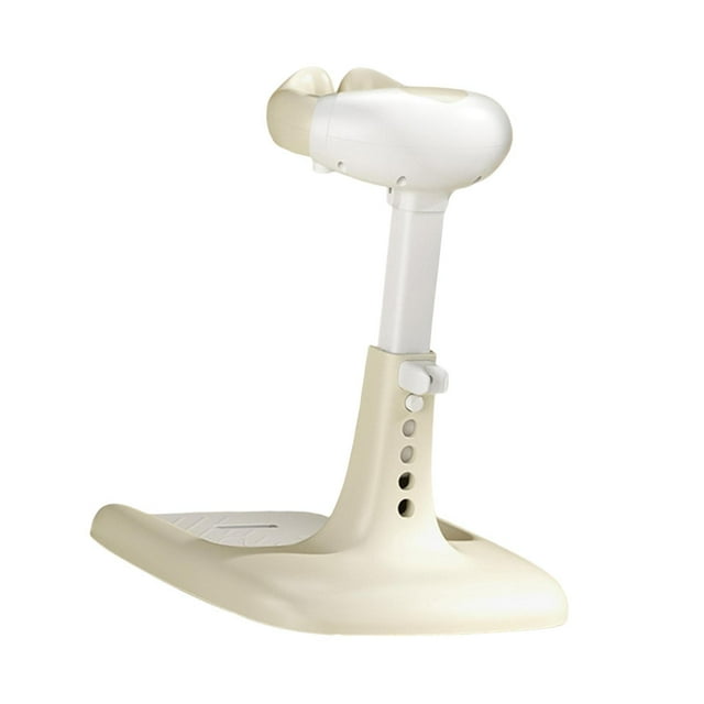 Ayudante de baño portátil, soporte de baño para bebés con base antideslizante, soporte de baño abrazable, torre de baño para bebés para niños y niñas Beige
