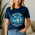 thumbnail image 5 of Guess What Week It Is &x2D; Shark Lover 2025 Ocean Wildlife, Funny Shark Week Shirt, Shark Lover Summer, Beach Vacation TShirt, Ocean Animal, 5 of 5