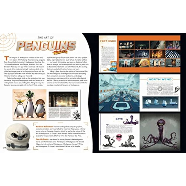 The Art of Penguins of Madagascar (Hardcover) by Barbara Robertson