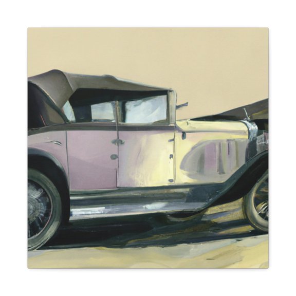The Royal Automobile Portrait - Canvas