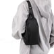 thumbnail image 4 of Bolsa de cuero para moto ZJT250125684 | Bolso bandolera multifuncional para hombre | Nailon resistente al desgarro, múltiples compartimentos, correas ajustables acolchadas | Ideal para cicli, 4 of 5