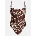thumbnail image 5 of Time and Tru Women's and Women's Plus Lace Up One Piece Swimsuit, Sizes XS-3X, 5 of 5