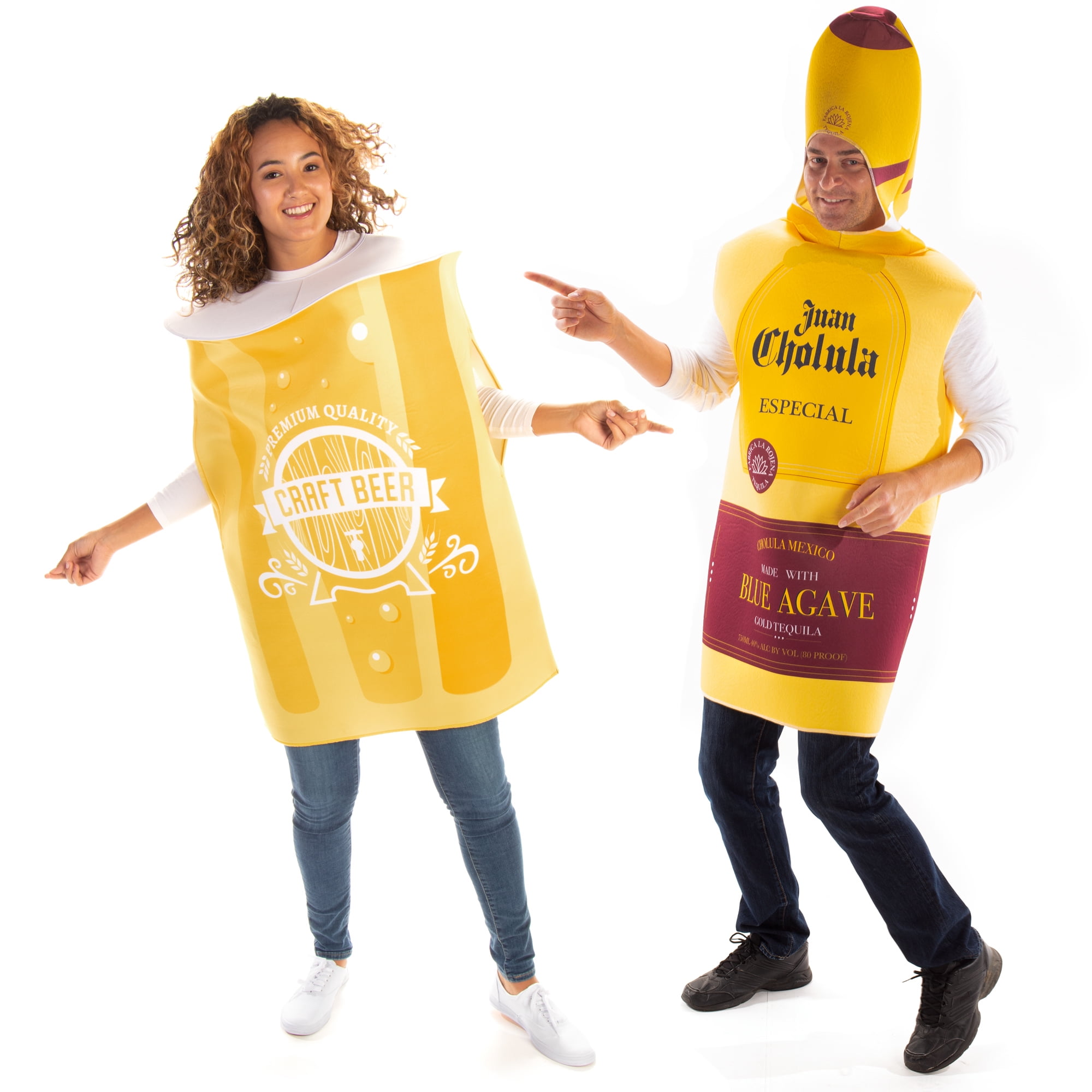 Beer Before Liquor Never Sicker Halloween Couples Costume Beer