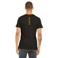 thumbnail image 3 of Daxton Adult Unisex Tshirt Arizona Script with Phoenix Vertical on the Back, Black Gold, 2XL, 3 of 3