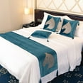 thumbnail image 2 of Decorative Bed Runners Bed Runner Hotel Linen Bed Runner pillow cover * 8, 2 of 4