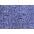 thumbnail image 1 of Ahgly Company Indoor Rectangle Abstract Blue Modern Area Rugs, 3' x 5', 1 of 4
