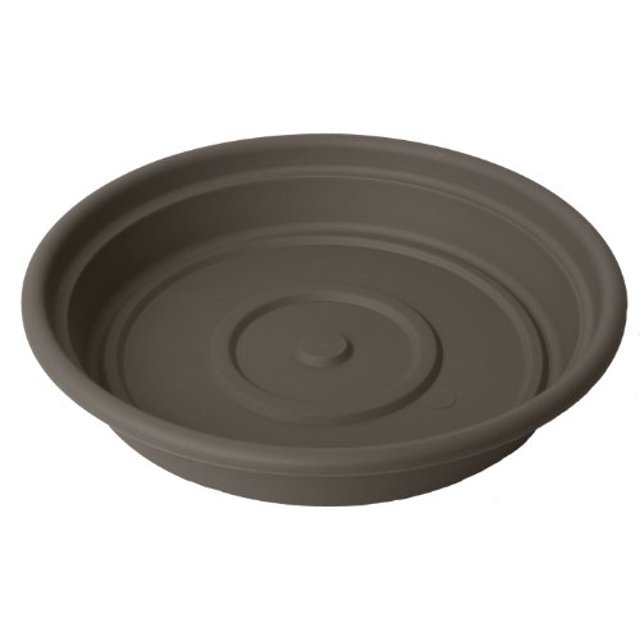 Bloem Platillo Dura Cotta Peppercorn SDC1460 de 14 pulgadas, paquete de 12 Bloem SDC1460-12