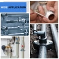 thumbnail image 6 of 2Pcs 1" x 1" Hose Barbed Adapter, 304 Stainless Steel Hose Pipe Fitting, 6 of 6