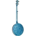 thumbnail image 5 of Ortega OBJE400TBL Falcon 5-String Acoustic-Electric Banjo Trans Blue, 5 of 8