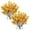 Yellow 6pc, variant on SMKE Fall Stems Fake Plants,Wedding Party Decoration,Artificial Faux Flowers Bouquets,Floral Arrangement Flowers For Thanksgiving Christmas Home Table Centerpiece Vase Filler Autumn Decor Yellow 6Pc
