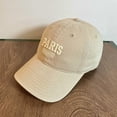 thumbnail image 2 of Paris France Heritage Embroidered Baseball Cap Soft Top Sunshade Adjustable Sport Trucker Hat Unisex, 2 of 3