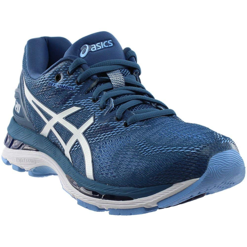 ASIC ST850N-401: Women's Gel-Nimbus 20 Azure/White Running Sneakers (6. ...