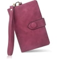 thumbnail image 1 of Portefeuille Court Protection RFID pour Femmes - Portefeuille Doux Confortable Mignon avec Beaucoup de Fentes pour Cartes (Rose), 1 of 6