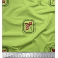 thumbnail image 1 of Soimoi Poly Georgette Fabric Square & Floral Artistic Fabric Prints By Yard 42 Inch Wide, 1 of 1